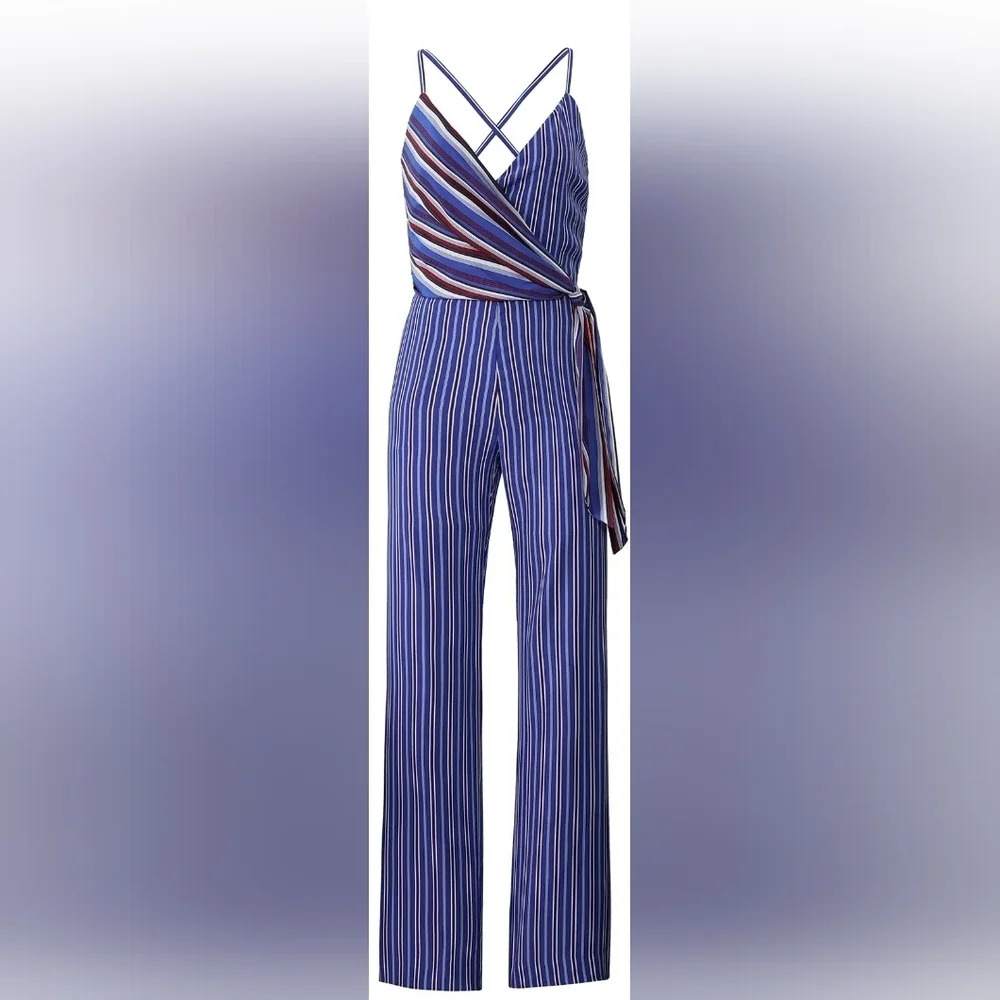 Rag & Bone Felix Stripe Jumpsuit - image 1